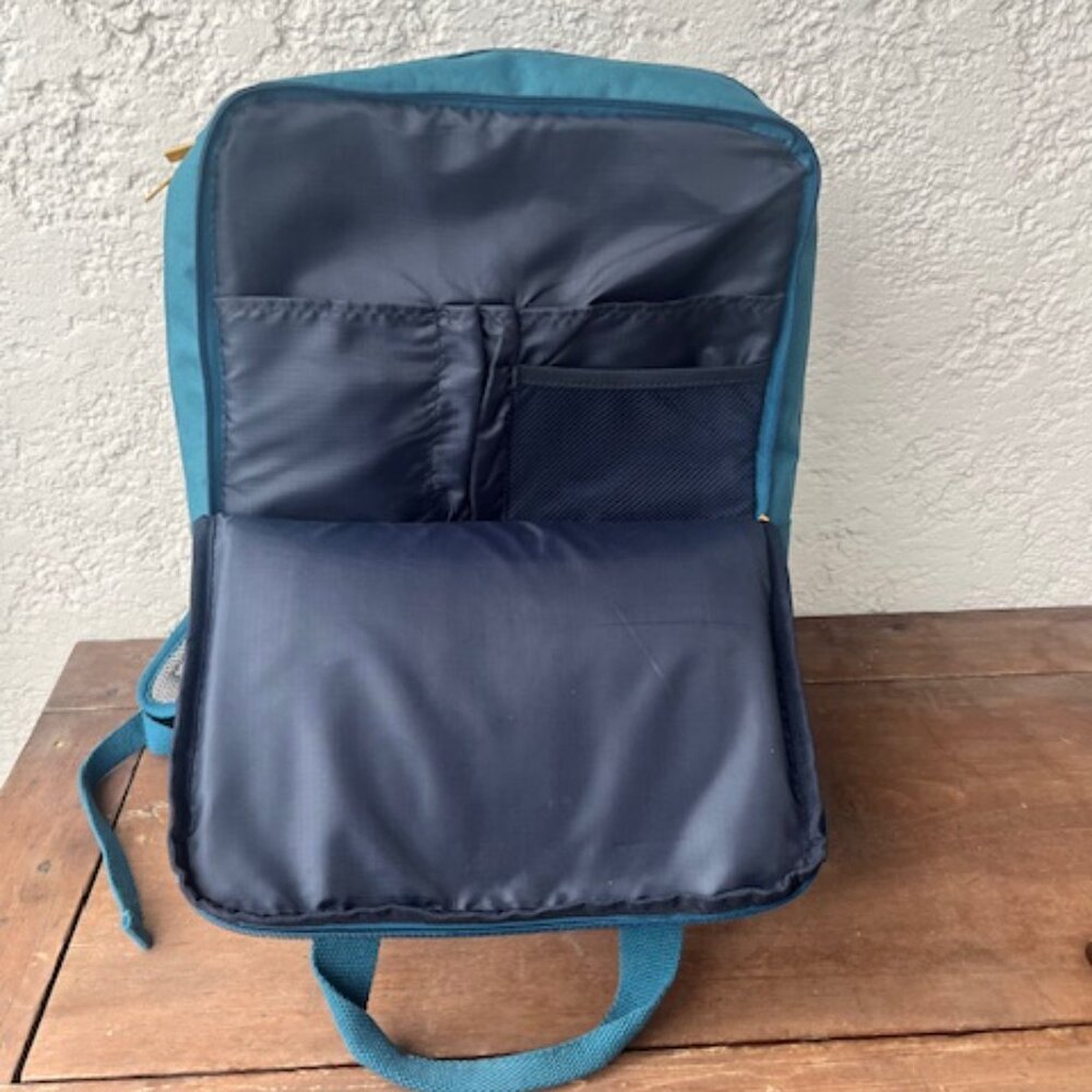 Lefrik Teal Daily Backpack – Eco-Friendly - Unisex - EUC - Picture 6 of 16